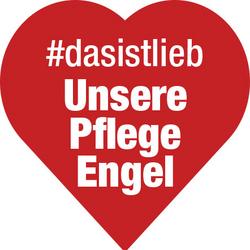 Aufkleber 'Pflege Engel'